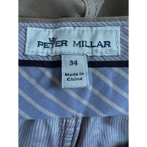 Peter Millar Superior Soft Corduroy Five-Pocket Pant in Khaki Mens Size 34W 32L - Picture 5 of 6